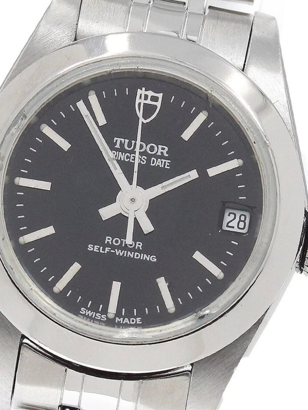 TUDOR Princess Date 92500 black Dial Automatic Ladies Watch_949752
